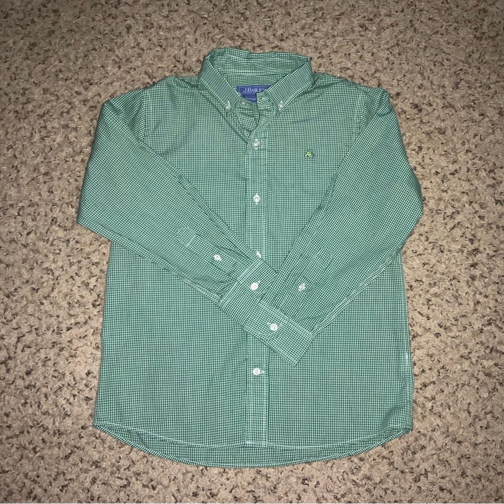 J. Bailey Checkered Button Down Shirt